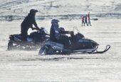 Full Day Guided Snowmobile Powder Tour
