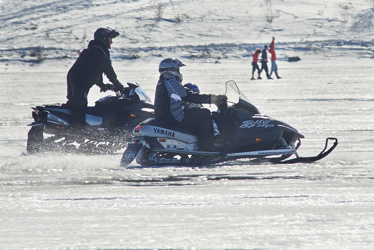Full Day Guided Snowmobile Powder Tour