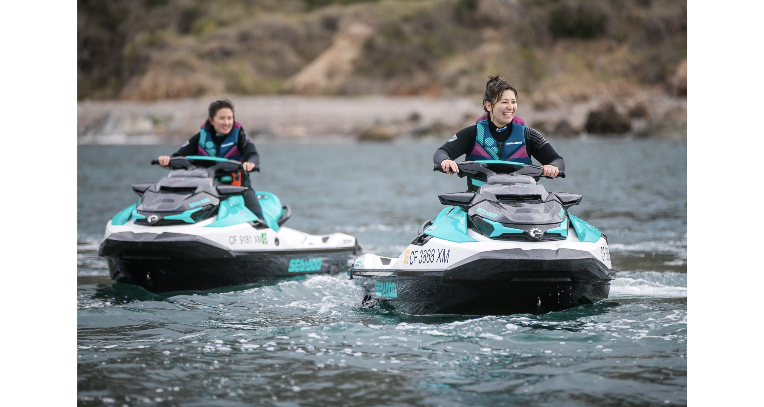 Set of 2 SeaDoo GTX Pro 130 Jet Skis